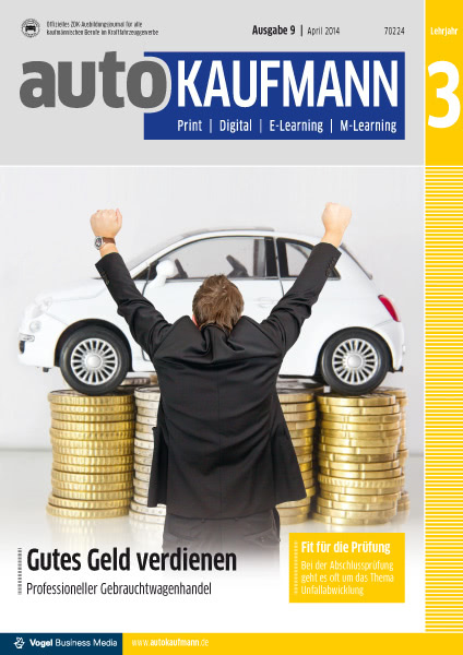 autoKAUFMANN 09/2014 Lehrjahr 3