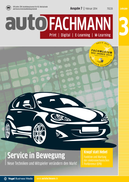 autoFACHMANN 07/2014 Lehrjahr 3