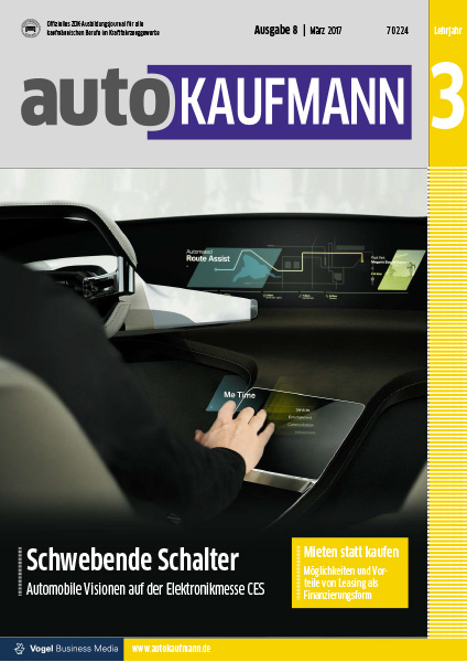 autoKAUFMANN 8/2017 Lehrjahr 3