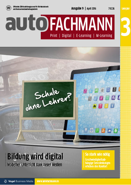 autoFACHMANN 09/2016 Lehrjahr 3