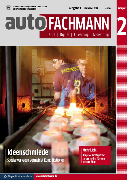 autoFACHMANN 04/2014 Lehrjahr 2