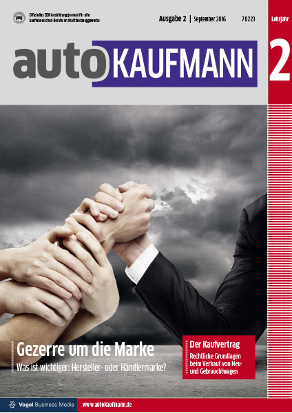 autoKAUFMANN 2/2016 Lehrjahr 2