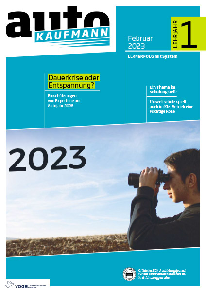 AK-007_LJ16f7lrxw9CYRQs Titelseite autoKAUFMANN Februar 2023 Lehrjahr 1