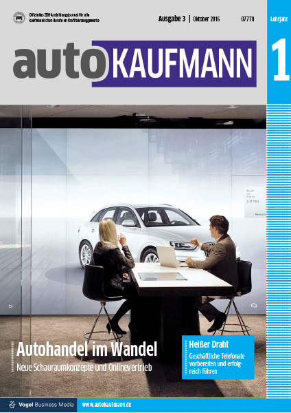 autoKAUFMANN 3/2016 Lehrjahr 1