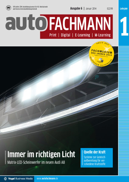 autoFACHMANN 06/2014 Lehrjahr 1