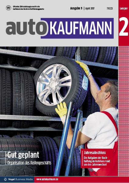 autoKAUFMANN 9/2017 Lehrjahr 2