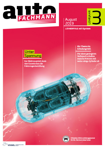 AF-001_LJ3zO1h4Hsc9RaH1 Titelseite autoFACHMANN August 2019 Lehrjahr 3