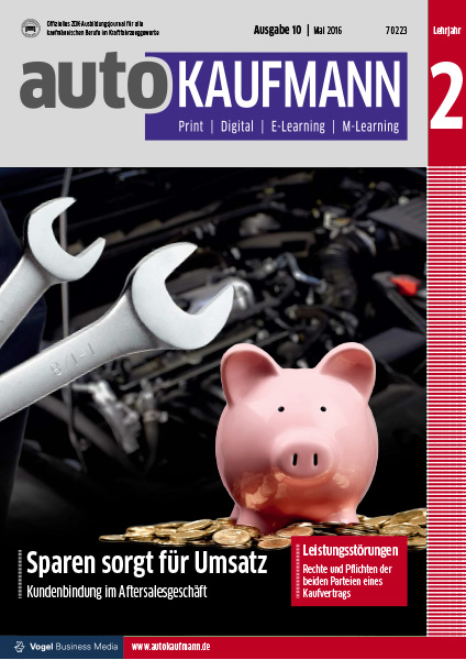 autoKAUFMANN 10/2016 Lehrjahr 2