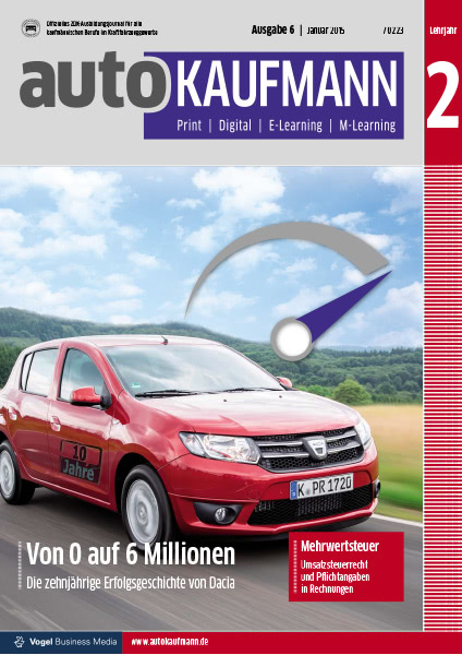 autoKAUFMANN 06/2015 Lehrjahr 2