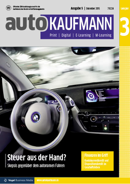 autoKAUFMANN 05/2015 Lehrjahr 3