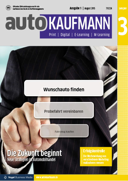 autoKAUFMANN 01/2015 Lehrjahr 3