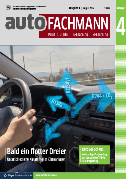 autoFACHMANN 01/2015 Lehrjahr 4