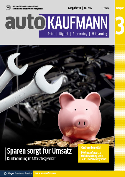 autoKAUFMANN 10/2016 Lehrjahr 3