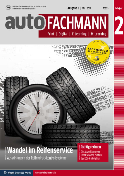 autoFACHMANN 08/2014 Lehrjahr 2