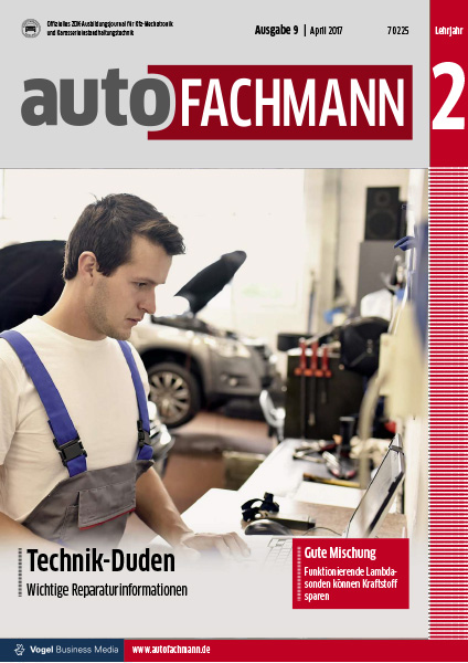 autoFACHMANN 9/2017 Lehrjahr 2