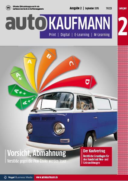 autoKAUFMANN 02/2015 Lehrjahr 2