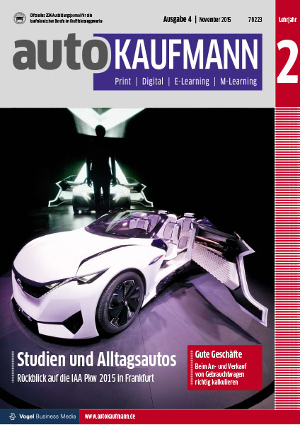 autoKAUFMANN 04/2015 Lehrjahr 2