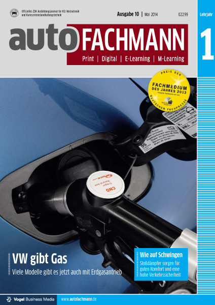 autoFACHMANN 10/2014 Lehrjahr 1