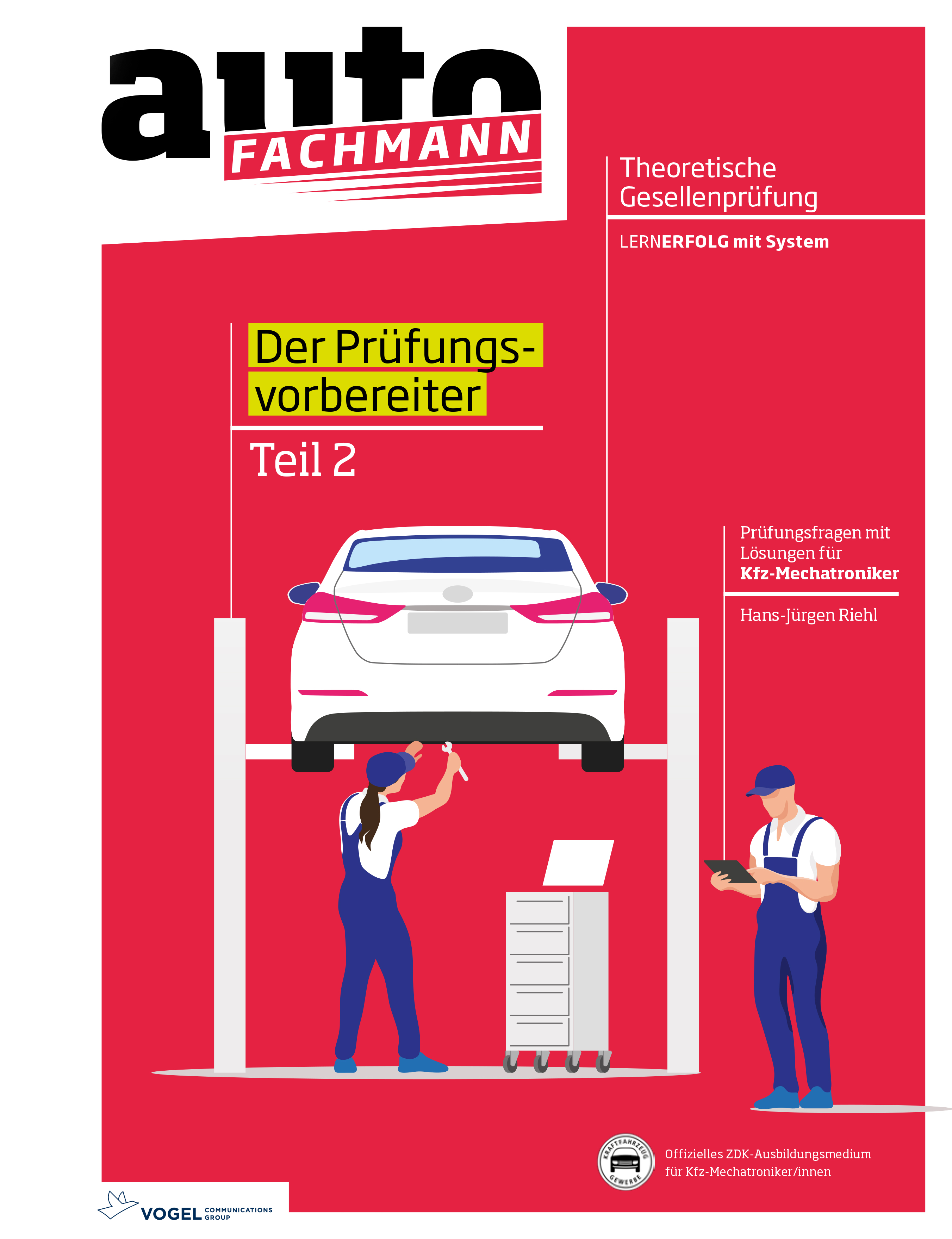 Prüfungsvorbereiter Theorie Teil 2 Kfz-Mechatroniker | Fachbuch autoFACHMANN