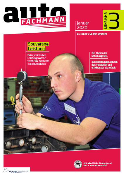 AF-006_LJ3XGkdrKjyFu5FP Titelseite autoFACHMANN Januar 2020 Lehrjahr 3