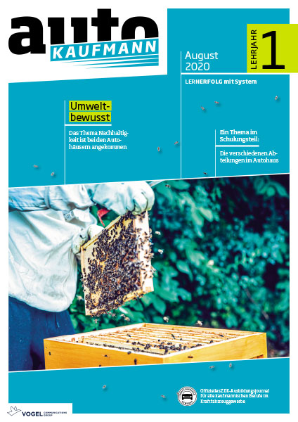 AK-001_LJ1z7BRtxCkunPWN Titelseite autoKAUFMANN Juni/Juli 2020 Lehrjahr 1