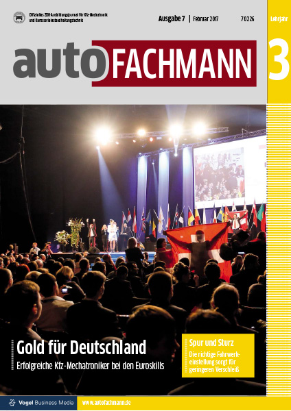 autoFACHMANN 7/2017 Lehrjahr 3