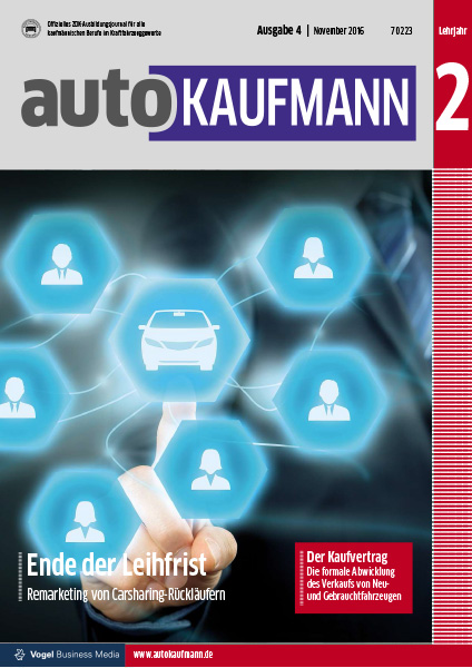 autoKAUFMANN 4/2016 Lehrjahr 2