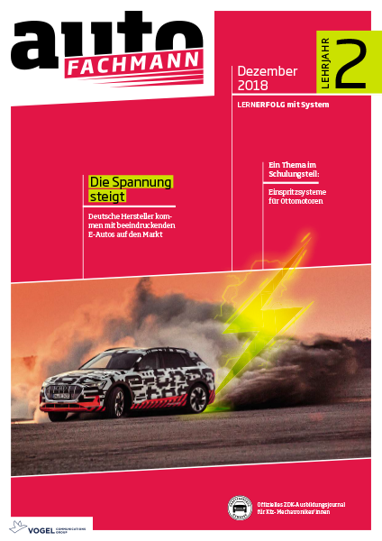 AF-005_LJ2 Titelseite autoFACHMANN Dezember 2018 Lehrjahr 2