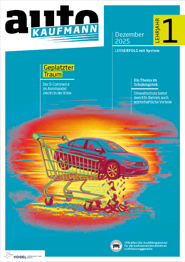 autoKAUFMANN 5/2025 Lehrjahr 1 itelseite Magazin autoKAUFMANN Dezember 2025, 1. Lehrjahr