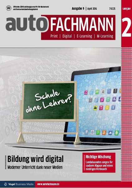 autoFACHMANN 09/2016 Lehrjahr 2