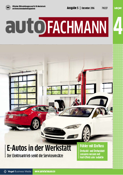 autoFACHMANN 5/2016 Lehrjahr 4