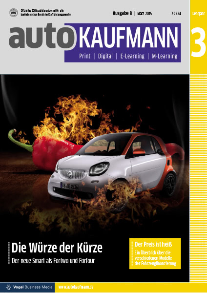 autoKAUFMANN 08/2015 Lehrjahr 3