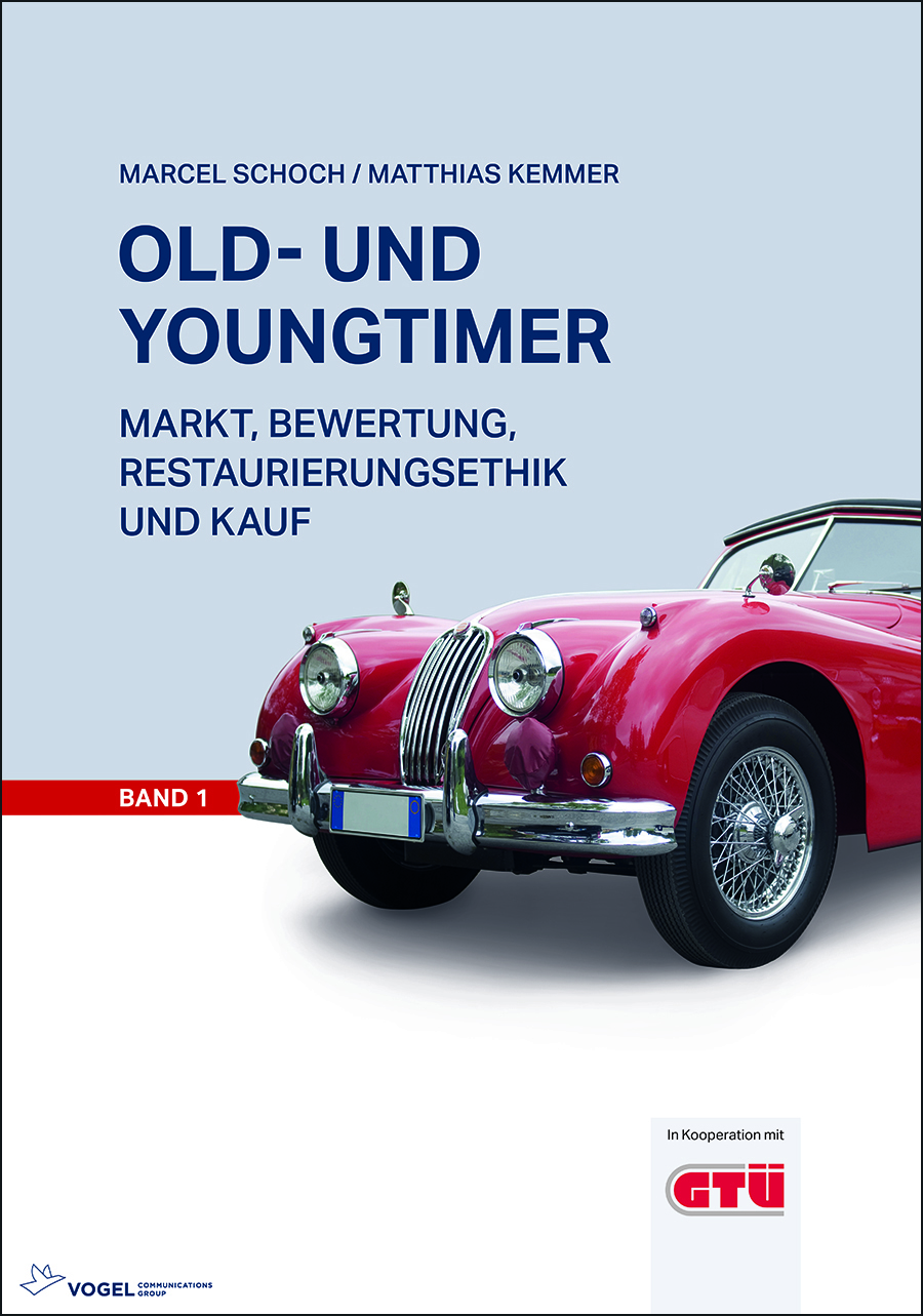 Old-Youngtimer Cover des Buchs Old- und Youngtimer Band 1 der Autoren Marcel Schoch und Matthias Kemmer