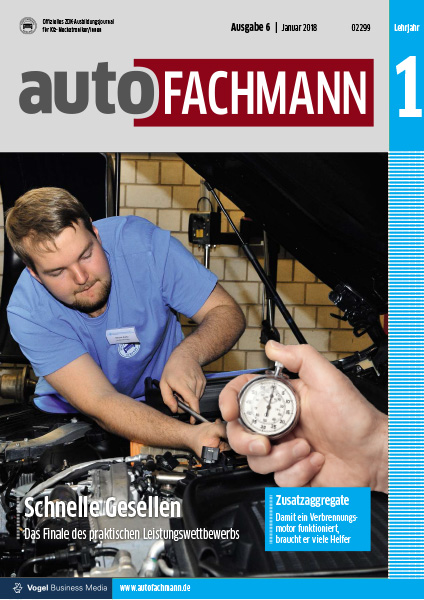 autoFACHMANN 6/2018 Lehrjahr 1