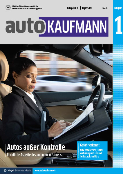 autoKAUFMANN 1/2016 Lehrjahr 1