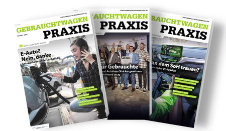 Gebrauchtwagen Praxis Abo Gebrauchtwagen Praxis Heft und Tablet mit Webseite