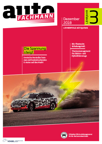 AF-005_LJ3 Titelseite autoFACHMANN Dezember 2018 Lehrjahr 3