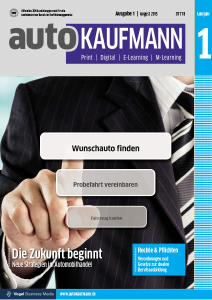 autoKAUFMANN 01/2015 Lehrjahr 1