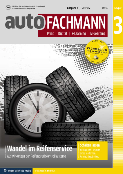 autoFACHMANN 08/2014 Lehrjahr 3