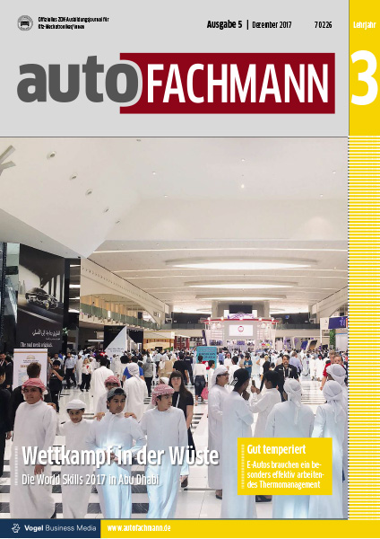 autoFACHMANN 5/2017 Lehrjahr 3