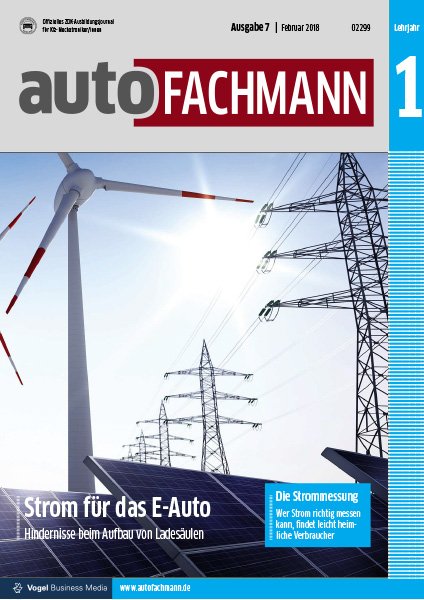 autoFACHMANN 7/2018 Lehrjahr 1