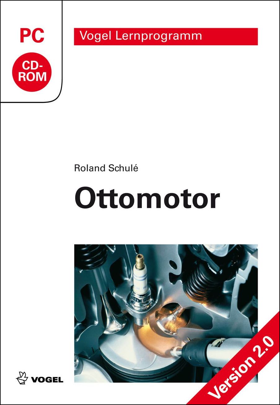 Ottomotor-CD Cover des Buchs Ottomotor (CD-ROM) des Autors Roland Schulé