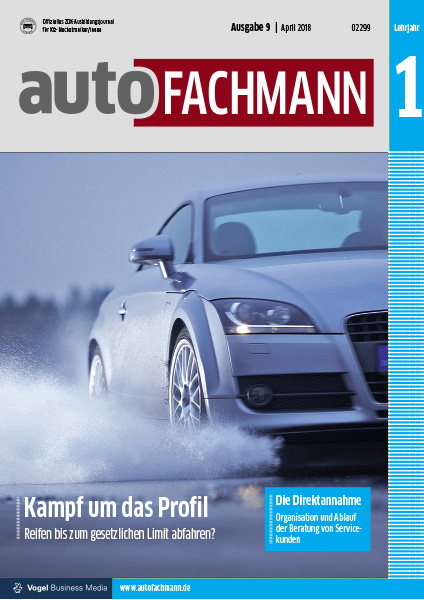 autoFACHMANN 9/2018 Lehrjahr 1