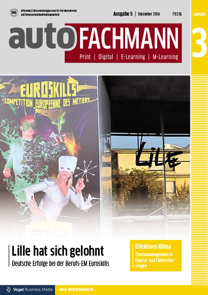 autoFACHMANN 05/2014 Lehrjahr 3