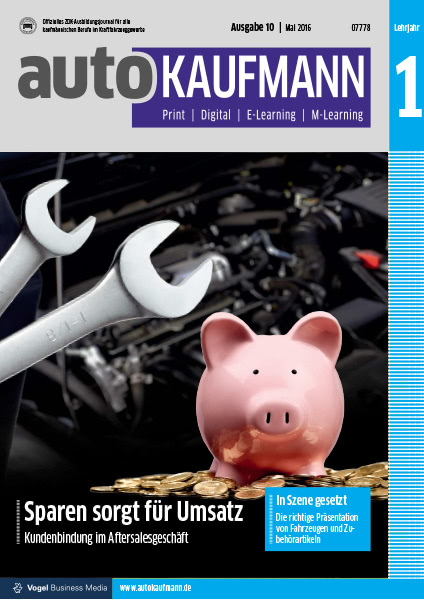 autoFACHMANN 10/2016 Lehrjahr 1