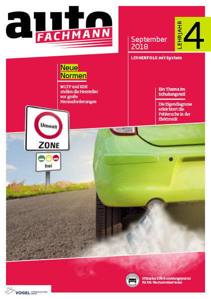 AF-002_LJ4W4NxLyEYiOBFq Titelseite autoFACHMANN September 2018 Lehrjahr 4