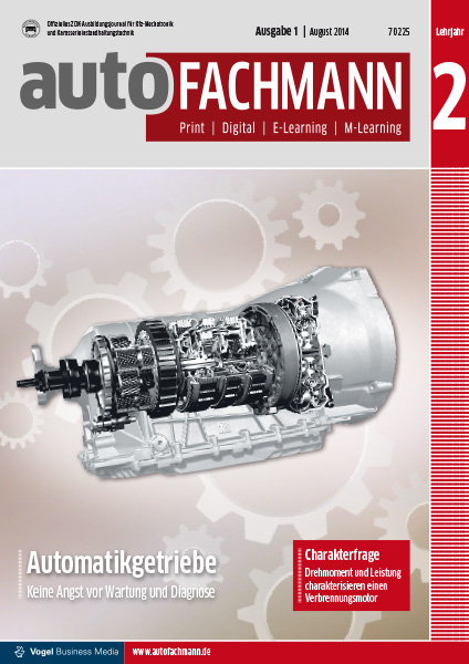 autoFACHMANN 01/2014 Lehrjahr 2