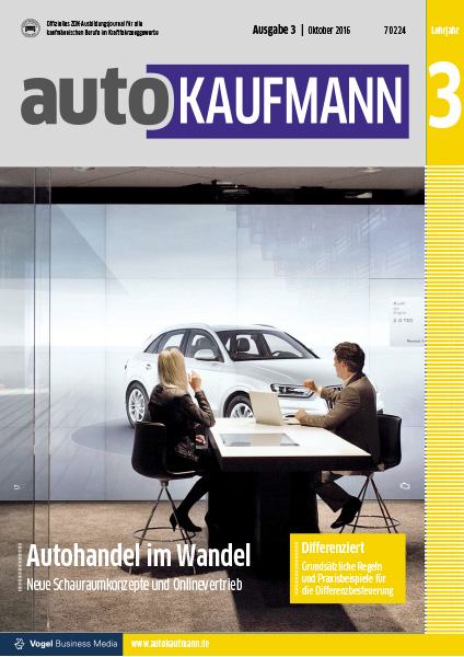 autoKAUFMANN 3/2016 Lehrjahr 3