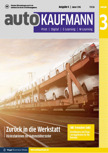 autoKAUFMANN 06/2016 Lehrjahr 3