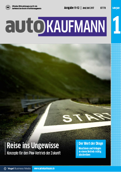 autoKAUFMANN 11-12/2017 Lehrjahr 1